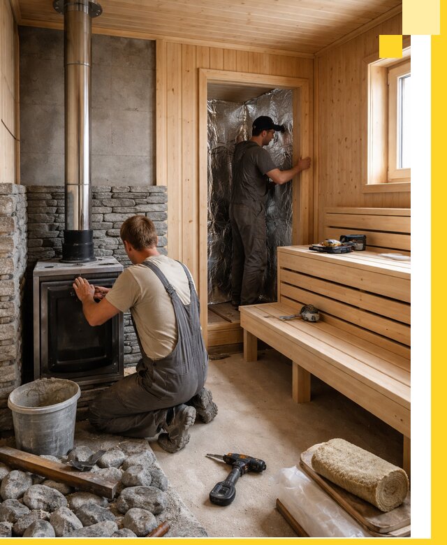 Строительство и изготовление бань под ключ в Гудермесе