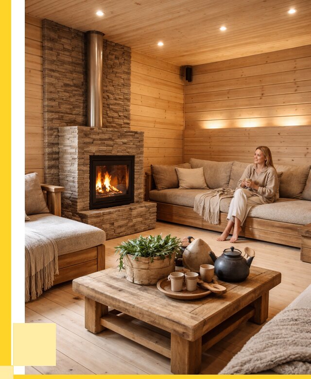 Проект бани с комнатой отдыха в Гудермесе от 35865 р. | ЭриданГдр