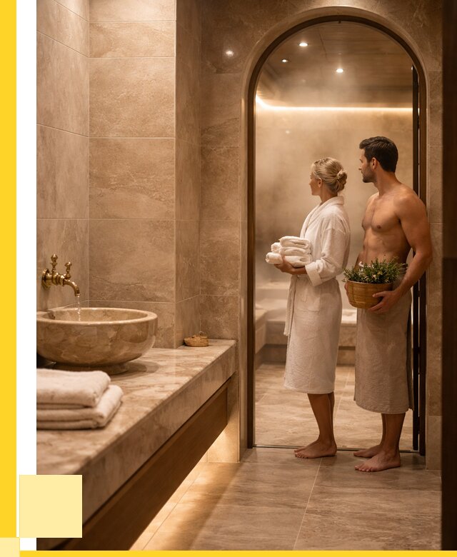 Проект и монтаж сауны и хамама в Гудермесе от 358645 р., ЭриданГдр