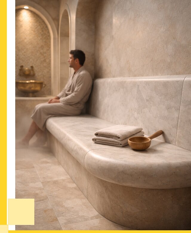 Сиденья для хамама в Гудермесе под ключ от 12296 р. | ЭриданГдр